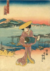 KUNISADA/Ejiri, from */Tokaido gojusan tsugi no uchi/* (the Fifty-three stations of the Tokaido)のサムネール