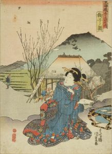 KUNISADA/Mariko, from */Tokaido gojusan tsugi no uchi/* (the Fifty-three stations of the Tokaido)のサムネール