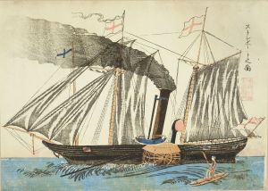 長崎版画/ストンボート之図のサムネール