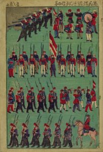 YOSHIFUJI/*/Shimpan choren hoko no zu/* (Newly published, scene of military drill)のサムネール