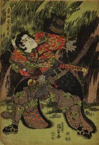 KUNISADA/Sanada Yoichi Yoshikazu, lower panel of a vertical diptychのサムネール