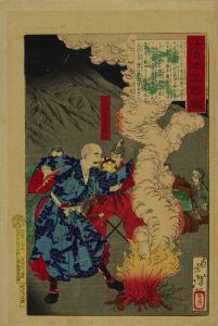 YOSHITOSHI/Uesugi Kenshin, from */Dai Nihon meisho kagami/* (Mirror of heroes of great Japan)のサムネール