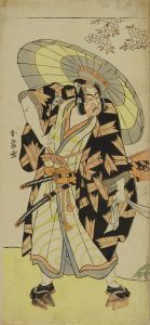 SHUNJO/Portrait of the actor Ichimura Uzaemon IX in the role of Yaheihyoe Munekiyo, in the kabuki performance */Ise Heishi sakae no hanagoyomi/*のサムネール