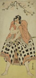 SHUNSEN/Portrait of the actor Ichikawa Monnosuke in the role of Nikaido Shinanonosuke, in the kabuki performance */Sanganosho haru no hanayome/*のサムネール