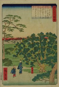 HIROSHIGE II/Rengeji Temple, from */Edo meisho zue/* (Pictures of famous views of Edo)のサムネール