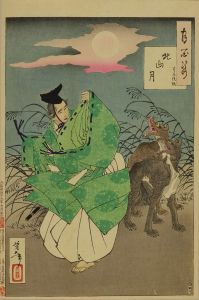YOSHITOSHI/Kitayama Moon, Toyohara Sumiaki, from */Tsuki hyakushi/* (One-hundred aspects of the moon)のサムネール