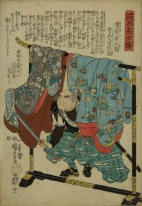 KUNIYOSHI/Muramatsu Kihei Hidenao, from */Seichu gishiden/* (Stories of the true loyalty of the faithful samurai)のサムネール