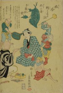 FUSATANE/Care after measles, right panel of a diptychのサムネール