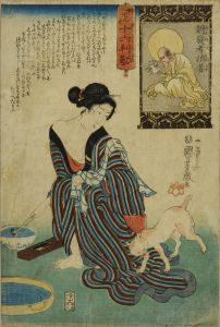 KUNIYOSHI/Asane ha sonja (Morning sleep is unprofitable), from Myodensu juroku rikan (Sixteen wonderful considerations of profit)のサムネール