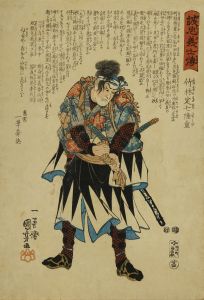 KUNIYOSHI/Takebayashi Tadashichi Takashige, from Seichu gishiden (Stories of the true loyalty of the faithful samurai)のサムネール