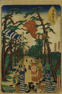 貞秀/末広五十三次　二川のサムネール