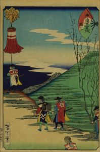 YOSHITOSHI/Mariko, from */Suehiro gojusan tsugi/*  (Suehiro fifty-three stations of the Tokaido)のサムネール