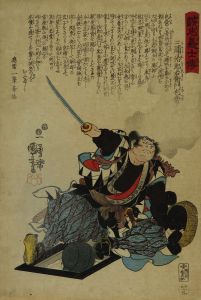 KUNIYOSHI/Miura Jiroemon Kanetsune, from */Seichu gishiden/*  (Stories of the true loyalty of the faithful samurai)のサムネール