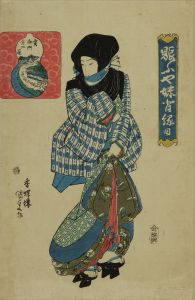 KUNISADA/Kompira Festival at Toranomon, from Nigiwauya imose ennichi (Prosperity of festivals)のサムネール