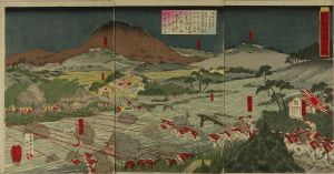 KOCHORO/Scene of Sino-Japanese War, triptychのサムネール