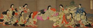 CHIKANOBU/Konrei (Marriage), from Chiyoda no o-oku (Inner palace of Edo Castle), pentatychのサムネール