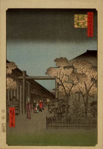 広重/名所江戸百景　廓中東雲のサムネール