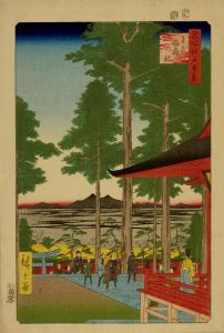 広重/名所江戸百景　王子稲荷の社のサムネール