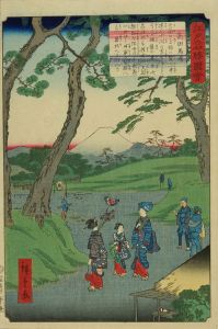 広重二代/江戸名勝図会　高田馬場のサムネール
