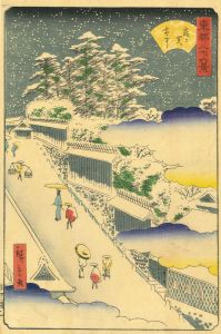 広重二代/東都三十六景　霞ヶ関雪中のサムネール