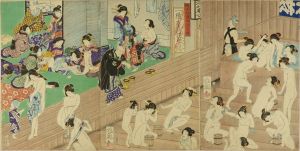 芳幾/時世粧年中行事之内　一陽来復花姿湯のサムネール