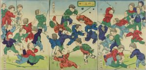 芳年/子供遊之図のサムネール