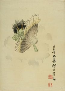 芳年/鬼と隠れ蓑笠のサムネール