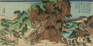 芳虎/源頼光藤原保昌之両将免勅命　丹波国大江山之鬼盗酒呑童子退治スのサムネール