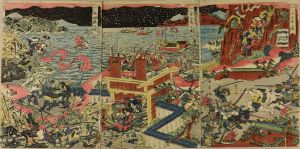 春亭/一ノ谷合戦之図のサムネール