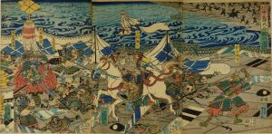 芳員/川中島信玄謙信旗本大合戦之図のサムネール