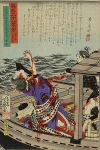 芳幾/英名二十八衆句　げいしゃ美代吉のサムネール