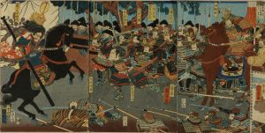 国芳/源頼朝東奥征伐のサムネール