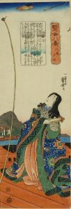 国芳/賢女八景　八嶋夕照　玉虫前のサムネール