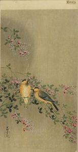 小原古邨/萩に山雀のサムネール
