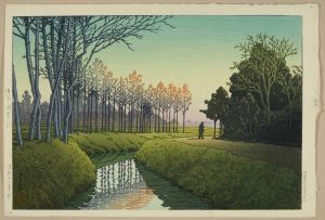 川瀬巴水/埼玉田宮村のサムネール