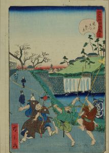 広景/江戸名所道戯尽　二十九　虎の御門外の景のサムネール