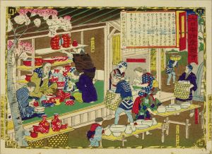 広重三代/大日本物産図会　肥前伊万里　陶器造図二のサムネール