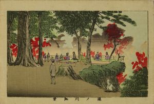 安治/東京真画名所図解　滝ノ川紅葉のサムネール