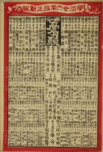 無款/古今高名力競のサムネール